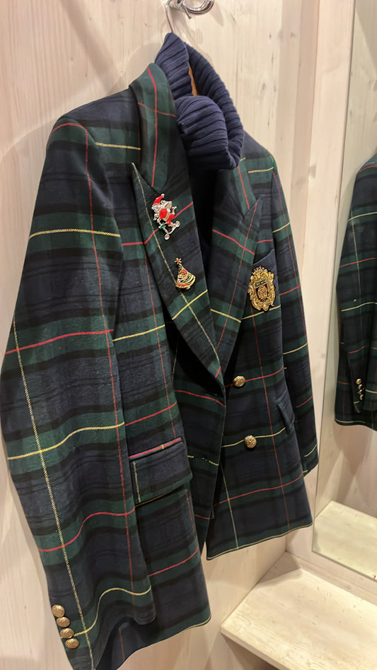 Giacca tartan